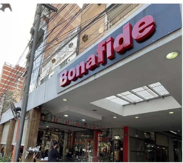 Bonafide en el shopping